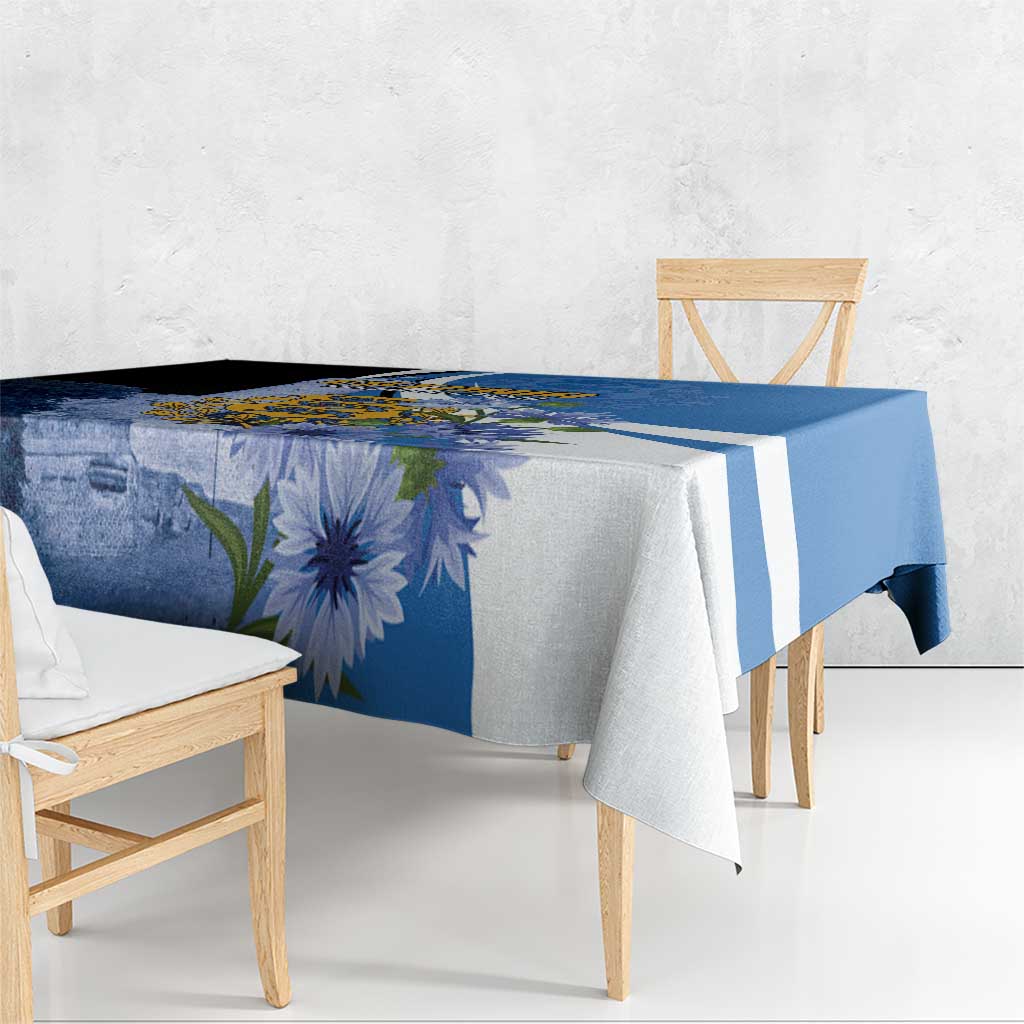 Estonia Independence Day Tablecloth Pikk Hermann Tower Estonian Pride