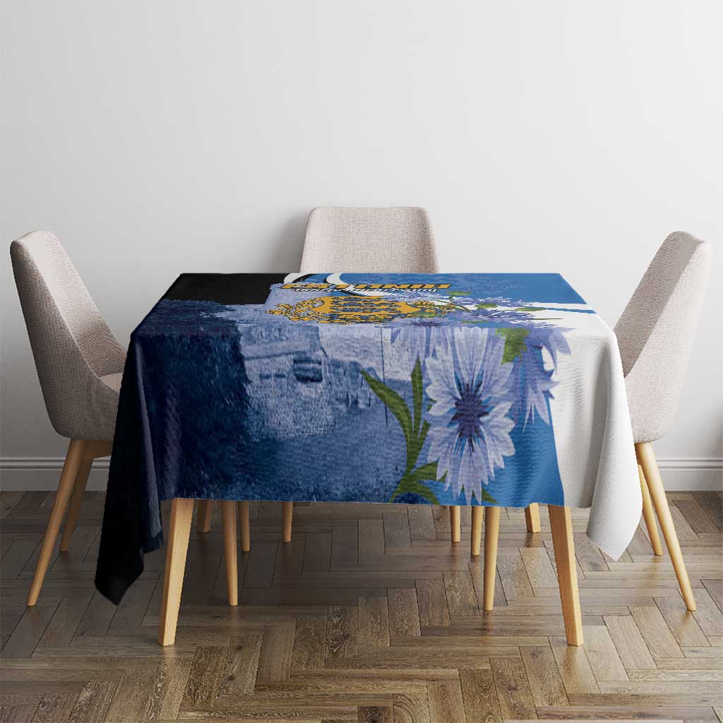 Estonia Independence Day Tablecloth Pikk Hermann Tower Estonian Pride