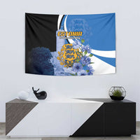 Estonia Independence Day Tapestry Pikk Hermann Tower Estonian Pride