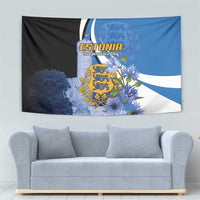 Estonia Independence Day Tapestry Pikk Hermann Tower Estonian Pride