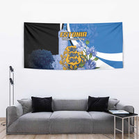 Estonia Independence Day Tapestry Pikk Hermann Tower Estonian Pride