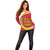 Guernsey Coat Of Arms Off Shoulder Sweater Sporty Style