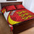 Guernsey Coat Of Arms Quilt Bed Set Sporty Style