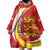 Guernsey Coat Of Arms Wearable Blanket Hoodie Sporty Style