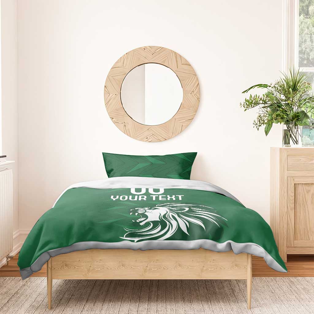 Custom Guernsey Football Bedding Set Go Champions