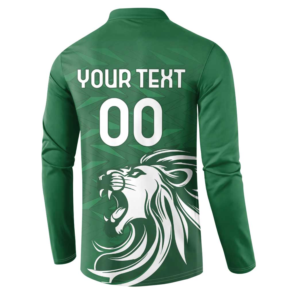 Custom Guernsey Football Button Sweatshirt Go Champions