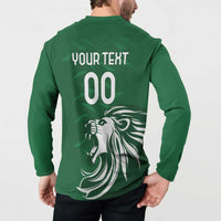 Custom Guernsey Football Button Sweatshirt Go Champions