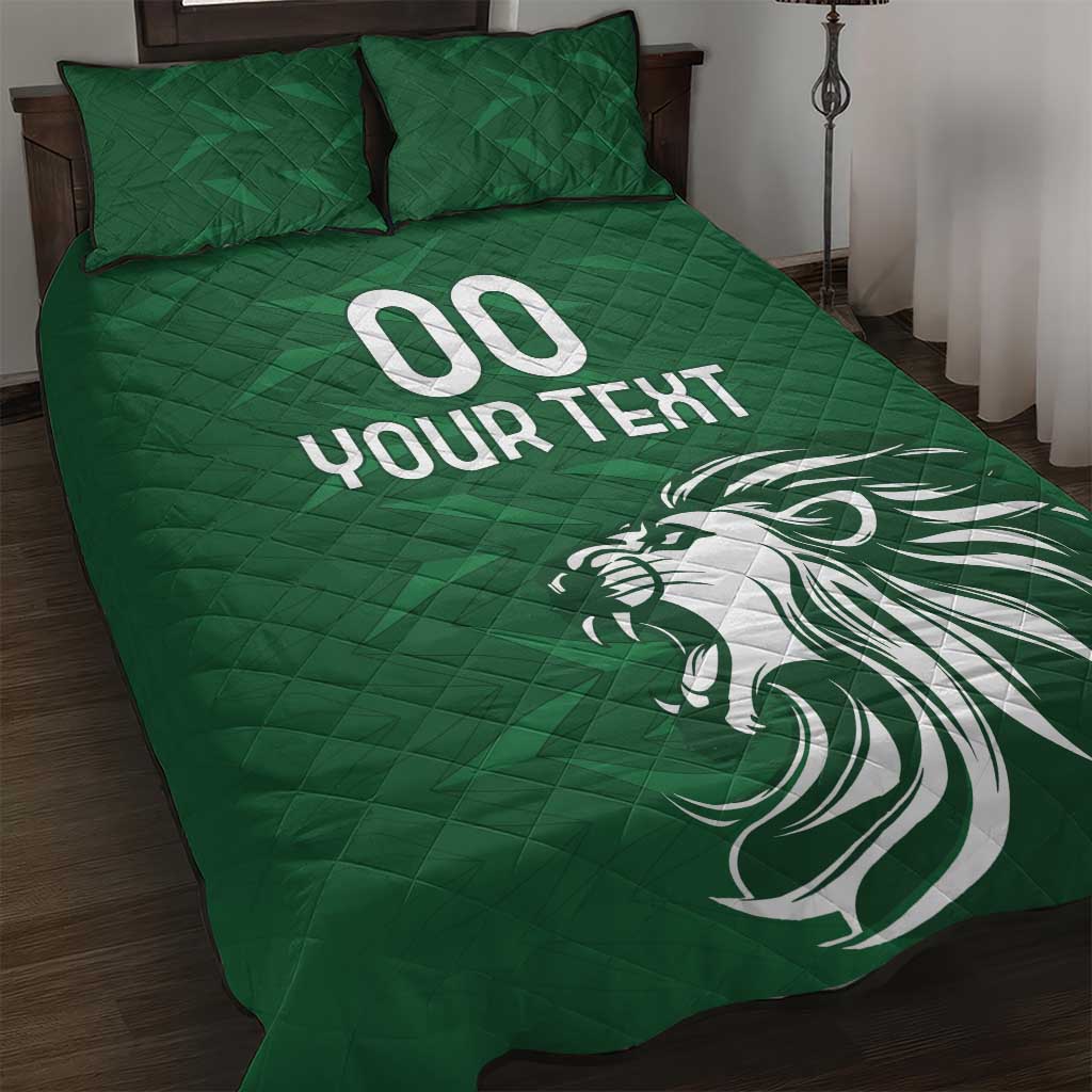 Custom Guernsey Football Quilt Bed Set Go Champions