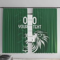 Custom Guernsey Football Window Curtain Go Champions