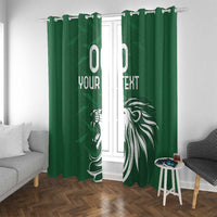 Custom Guernsey Football Window Curtain Go Champions