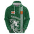 Custom Guernsey Football Zip Hoodie Go Champions