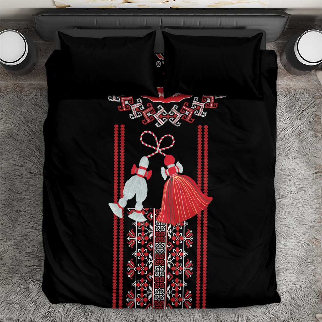 Traditional Spring Martisor Day Bedding Set Romanian Embroidery Patterns