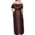 Traditional Spring Martisor Day Family Matching Off Shoulder Maxi Dress and Hawaiian Shirt Romanian Embroidery Patterns