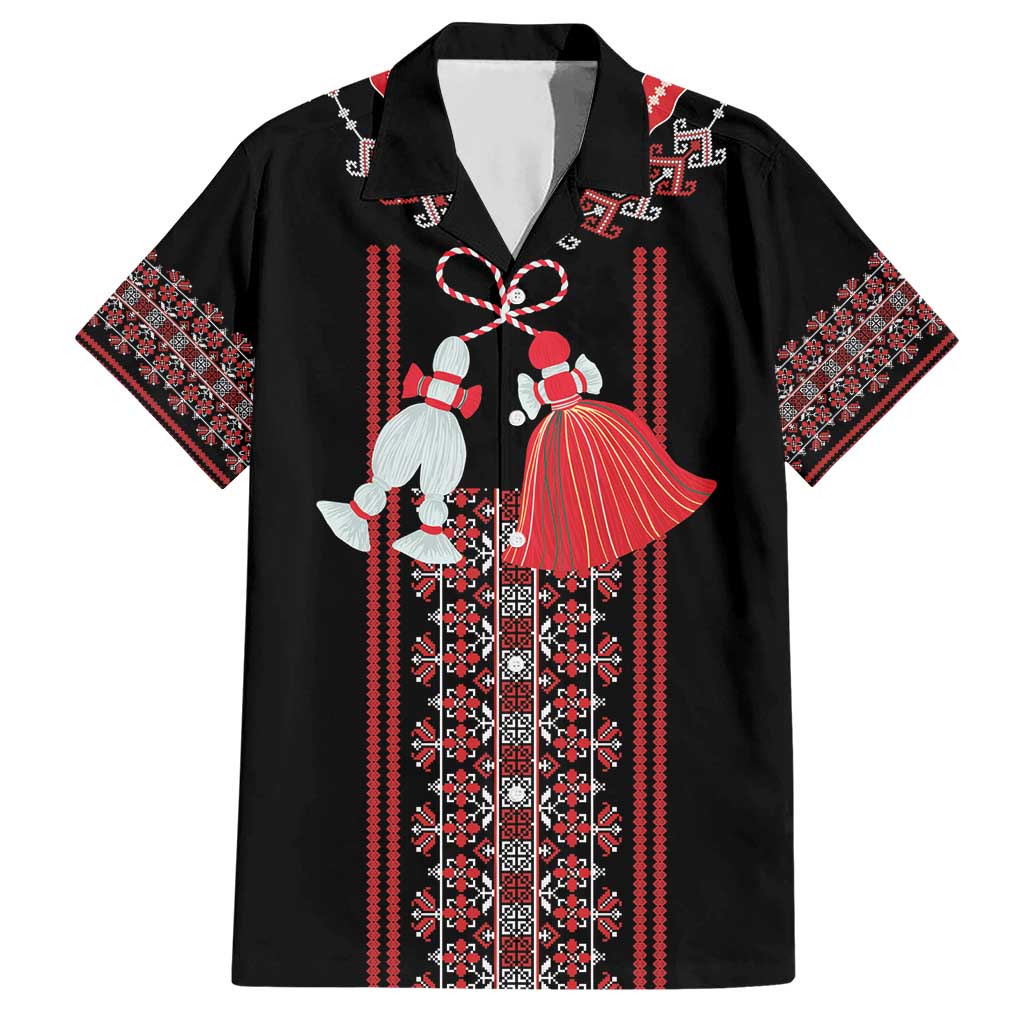 Traditional Spring Martisor Day Hawaiian Shirt Romanian Embroidery Patterns