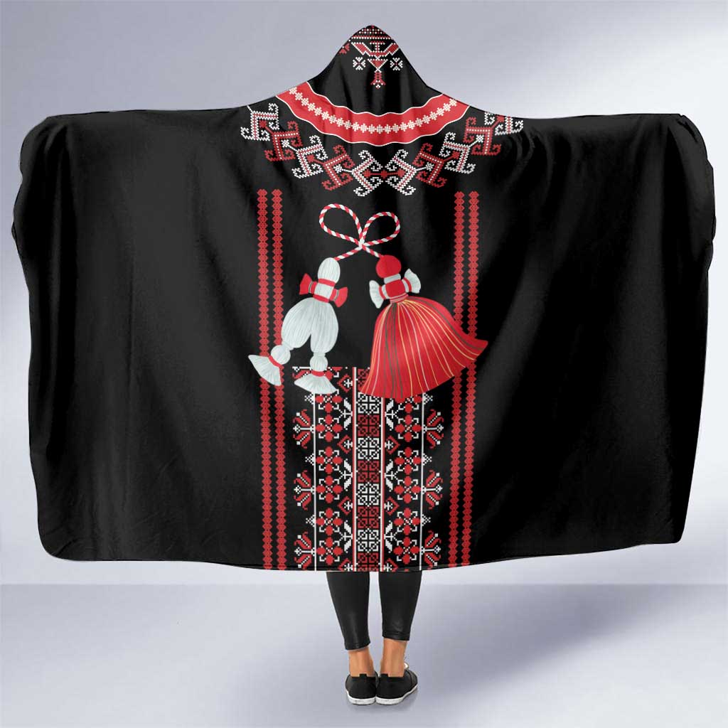 Traditional Spring Martisor Day Hooded Blanket Romanian Embroidery Patterns