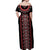 Traditional Spring Martisor Day Off Shoulder Maxi Dress Romanian Embroidery Patterns