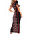 Traditional Spring Martisor Day Short Sleeve Bodycon Dress Romanian Embroidery Patterns