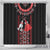 Traditional Spring Martisor Day Shower Curtain Romanian Embroidery Patterns