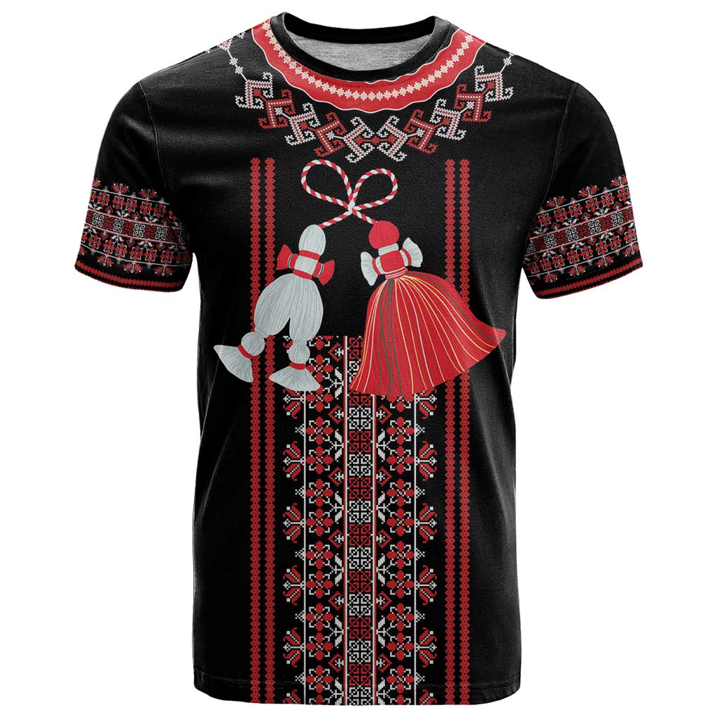 Traditional Spring Martisor Day T Shirt Romanian Embroidery Patterns