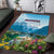 Slovenia Area Rug Mount Triglav With Map