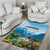 Slovenia Area Rug Mount Triglav With Map