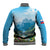 Slovenia Baseball Jacket Mount Triglav With Map