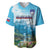 Slovenia Baseball Jersey Mount Triglav With Map