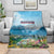 Slovenia Blanket Mount Triglav With Map