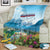 Slovenia Blanket Mount Triglav With Map