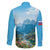 Slovenia Family Matching Long Sleeve Bodycon Dress and Hawaiian Shirt Mount Triglav With Map