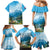 Slovenia Family Matching Mermaid Dress and Hawaiian Shirt Mount Triglav With Map