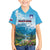 Slovenia Family Matching Puletasi and Hawaiian Shirt Mount Triglav With Map