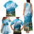 Slovenia Family Matching Tank Maxi Dress and Hawaiian Shirt Mount Triglav With Map