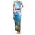 Slovenia Family Matching Tank Maxi Dress and Hawaiian Shirt Mount Triglav With Map