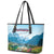 Slovenia Leather Tote Bag Mount Triglav With Map