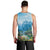 Slovenia Men Tank Top Mount Triglav With Map