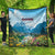 Slovenia Quilt Mount Triglav With Map