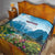 Slovenia Quilt Mount Triglav With Map