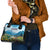 Slovenia Shoulder Handbag Mount Triglav With Map