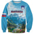 Slovenia Sweatshirt Mount Triglav With Map