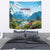 Slovenia Tapestry Mount Triglav With Map