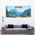 Slovenia Tapestry Mount Triglav With Map