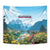 Slovenia Tapestry Mount Triglav With Map