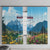 Slovenia Window Curtain Mount Triglav With Map