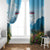 Slovenia Window Curtain Mount Triglav With Map