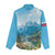 Slovenia Women Casual Shirt Mount Triglav With Map