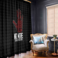 MMIW Awareness Day Window Curtain No More Stolen Sisters