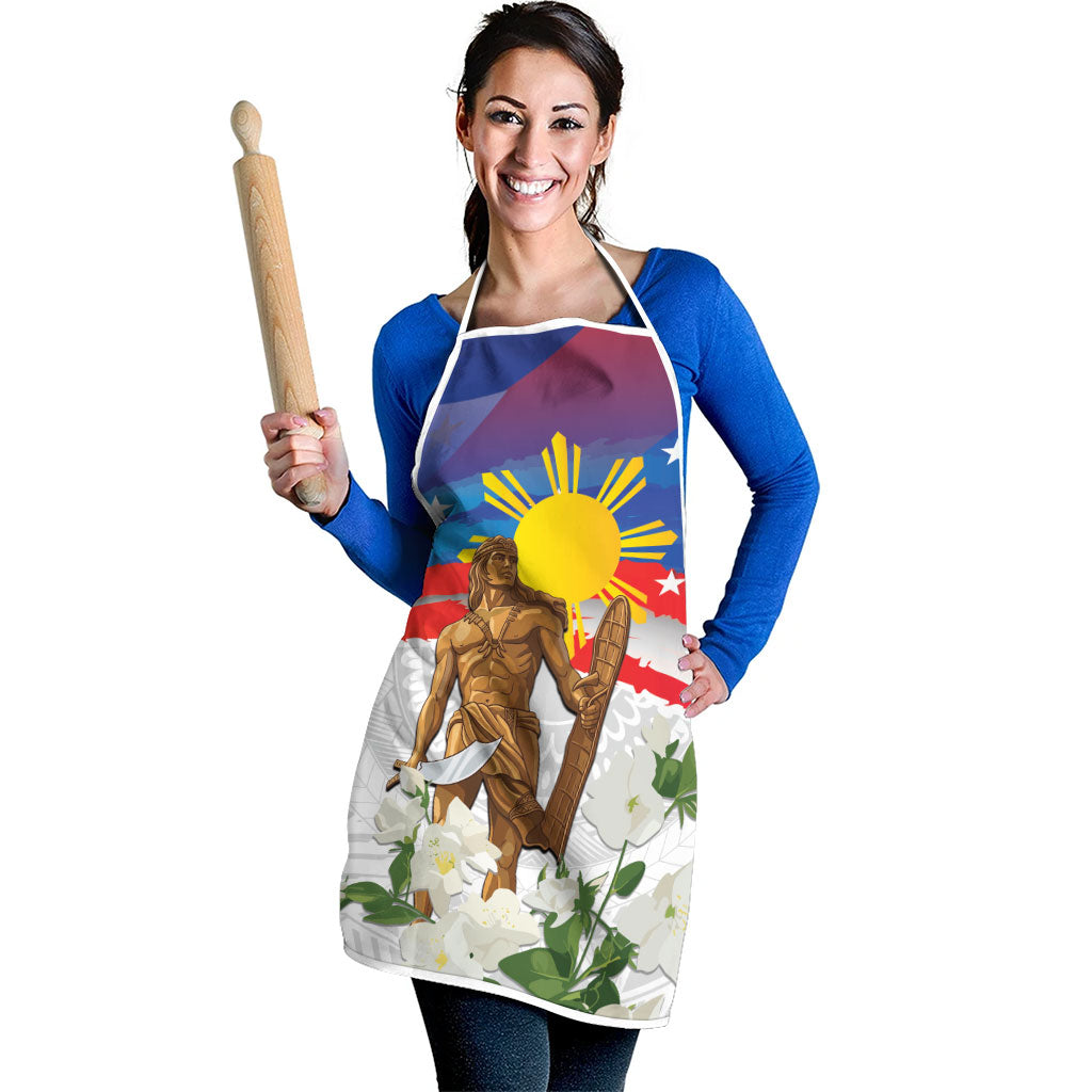 Philippines Flag Day Apron Lapu-Lapu Warrior Heritage Art