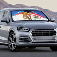 Philippines Flag Day Auto Sun Shade Lapu-Lapu Warrior Heritage Art