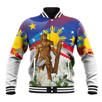 Philippines Flag Day Baseball Jacket Lapu-Lapu Warrior Heritage Art